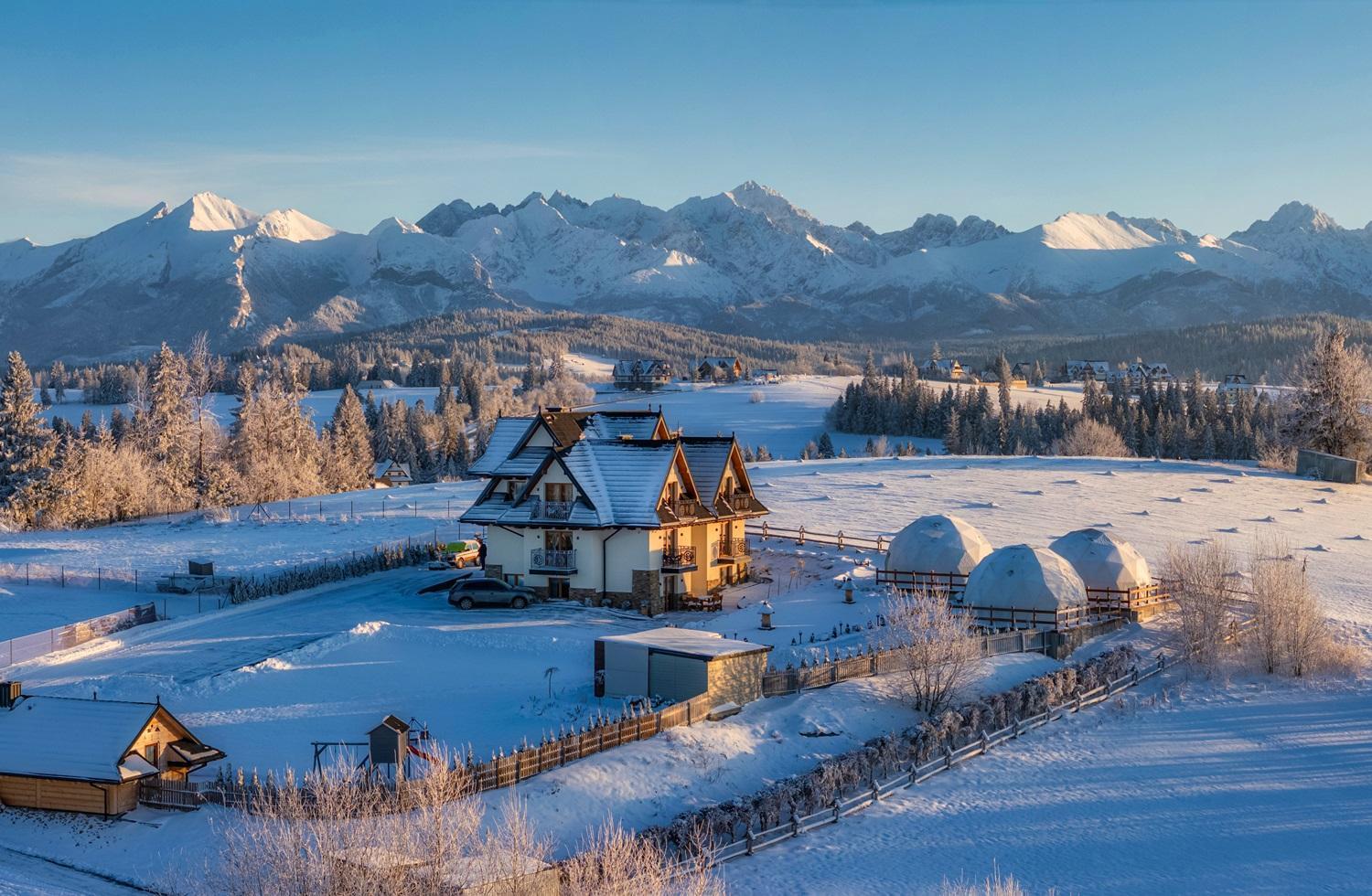 Hotel Tatry Mountain Glamp Z Jacuzzi Zakopane Zewnętrze zdjęcie