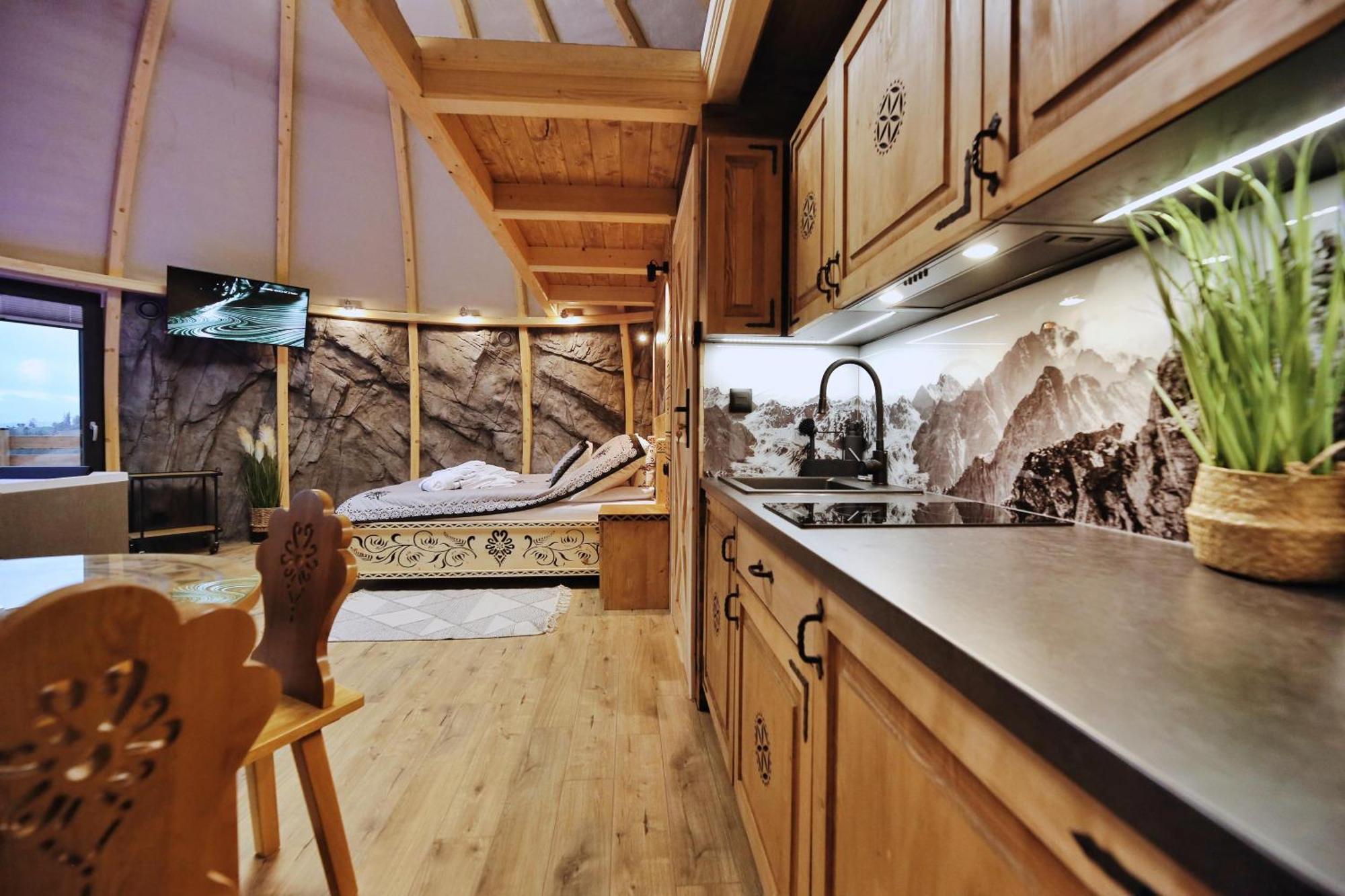 Hotel Tatry Mountain Glamp Z Jacuzzi Zakopane Zewnętrze zdjęcie